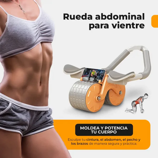 Rueda Abdominal con Efecto Rebote